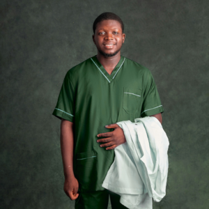 Inicio conjunto uniforme hospitalario