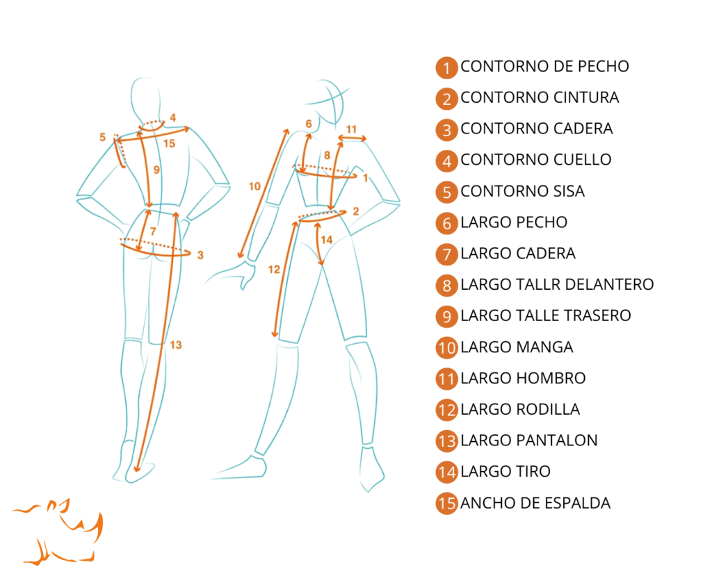 foto tallas rinox
